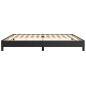 vidaXL Estructura de cama box spring cuero sintético negro 200x200 cm vidaXL Estructura de cama box spring cuero sintético negro 200x200 cm
