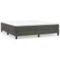 vidaXL Estructura de cama box spring terciopelo gris oscuro 160x200 cm vidaXL Estructura de cama box spring terciopelo gris oscuro 160x200 cm