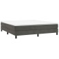 vidaXL Estructura de cama box spring terciopelo gris oscuro 160x200 cm vidaXL Estructura de cama box spring terciopelo gris oscuro 160x200 cm