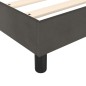 vidaXL Estructura de cama box spring terciopelo gris oscuro 160x200 cm vidaXL Estructura de cama box spring terciopelo gris oscuro 160x200 cm