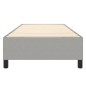 vidaXL Estructura de cama box spring tela gris claro 90x190 cm vidaXL Estructura de cama box spring tela gris claro 90x190 cm