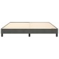 vidaXL Estructura de cama box spring terciopelo gris oscuro 180x200 cm vidaXL Estructura de cama box spring terciopelo gris oscuro 180x200 cm