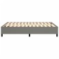 vidaXL Estructura de cama box spring tela gris oscuro 140x190 cm vidaXL Estructura de cama box spring tela gris oscuro 140x190 cm