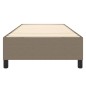vidaXL Estructura de cama box spring tela gris taupe 90x200 cm vidaXL Estructura de cama box spring tela gris taupe 90x200 cm