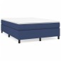 vidaXL Estructura de cama box spring tela azul 140x190 cm vidaXL Estructura de cama box spring tela azul 140x190 cm