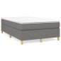 vidaXL Estructura de cama box spring tela gris oscuro 120x200 cm vidaXL Estructura de cama box spring tela gris oscuro 120x200 cm