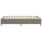 vidaXL Estructura de cama box spring tela gris oscuro 120x200 cm vidaXL Estructura de cama box spring tela gris oscuro 120x200 cm
