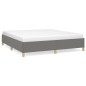 vidaXL Estructura de cama box spring tela gris oscuro 180x200 cm vidaXL Estructura de cama box spring tela gris oscuro 180x200 cm