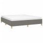 vidaXL Estructura de cama box spring tela gris oscuro 180x200 cm vidaXL Estructura de cama box spring tela gris oscuro 180x200 cm