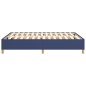 vidaXL Estructura de cama box spring tela azul 140x190 cm vidaXL Estructura de cama box spring tela azul 140x190 cm