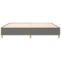 vidaXL Estructura de cama box spring tela gris oscuro 200x200 cm vidaXL Estructura de cama box spring tela gris oscuro 200x200 cm