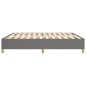 vidaXL Estructura de cama box spring tela gris oscuro 200x200 cm vidaXL Estructura de cama box spring tela gris oscuro 200x200 cm