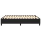 vidaXL Estructura de cama box spring cuero sintético negro 140x200 cm vidaXL Estructura de cama box spring cuero sintético negro 140x200 cm