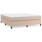 vidaXL Estructura de cama box spring cuero sintético negro 180x200 cm vidaXL Estructura de cama box spring cuero sintético negro 180x200 cm