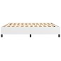 vidaXL Estructura de cama box spring cuero sintético blanco 200x200 cm vidaXL Estructura de cama box spring cuero sintético blanco 200x200 cm