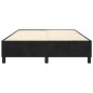 vidaXL Estructura de cama box spring terciopelo negro 140x190 cm vidaXL Estructura de cama box spring terciopelo negro 140x190 cm