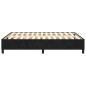 vidaXL Estructura de cama box spring terciopelo negro 140x190 cm vidaXL Estructura de cama box spring terciopelo negro 140x190 cm