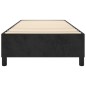 vidaXL Estructura de cama box spring terciopelo negro 90x200 cm vidaXL Estructura de cama box spring terciopelo negro 90x200 cm