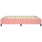 vidaXL Estructura de cama box spring terciopelo rosa 180x200 cm vidaXL Estructura de cama box spring terciopelo rosa 180x200 cm