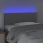 vidaXL Cabecero con LED de tela gris claro 100x5x78/88 cm vidaXL Cabecero con LED de tela gris claro 100x5x78/88 cm