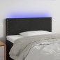 vidaXL Cabecero con LED de terciopelo negro 100x5x78/88 cm vidaXL Cabecero con LED de terciopelo negro 100x5x78/88 cm