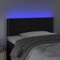vidaXL Cabecero con LED de terciopelo negro 100x5x78/88 cm vidaXL Cabecero con LED de terciopelo negro 100x5x78/88 cm