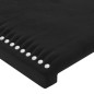 vidaXL Cabecero con LED de terciopelo negro 100x5x78/88 cm vidaXL Cabecero con LED de terciopelo negro 100x5x78/88 cm