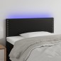 vidaXL Cabecero con LED cuero sintético negro 100x5x78/88 cm vidaXL Cabecero con LED cuero sintético negro 100x5x78/88 cm