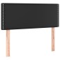 vidaXL Cabecero con LED cuero sintético negro 100x5x78/88 cm vidaXL Cabecero con LED cuero sintético negro 100x5x78/88 cm