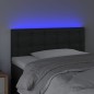 vidaXL Cabecero con luces LED cuero sintético negro 80x5x78/88 cm vidaXL Cabecero con luces LED cuero sintético negro 80x5x78/88 cm