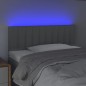 vidaXL Cabecero con LED de tela gris claro 90x5x78/88 cm vidaXL Cabecero con LED de tela gris claro 90x5x78/88 cm