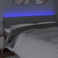vidaXL Cabecero con LED de tela gris claro 200x5x78/88 cm vidaXL Cabecero con LED de tela gris claro 200x5x78/88 cm