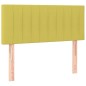 vidaXL Cabecero con LED de tela verde 100x5x78/88 cm vidaXL Cabecero con LED de tela verde 100x5x78/88 cm