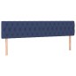 vidaXL Cabecero con LED de tela azul 180x7x78/88 cm vidaXL Cabecero con LED de tela azul 180x7x78/88 cm
