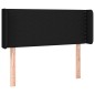 vidaXL Cabecero con LED de tela negro 93x16x78/88 cm vidaXL Cabecero con LED de tela negro 93x16x78/88 cm