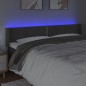 vidaXL Cabecero con LED de terciopelo gris oscuro 163x16x78/88 cm vidaXL Cabecero con LED de terciopelo gris oscuro 163x16x78/88 cm
