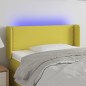 vidaXL Cabecero con LED de tela verde 83x16x78/88 cm vidaXL Cabecero con LED de tela verde 83x16x78/88 cm