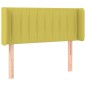 vidaXL Cabecero con LED de tela verde 93x16x78/88 cm vidaXL Cabecero con LED de tela verde 93x16x78/88 cm