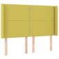 vidaXL Cabecero con LED de tela verde 147x16x118/128 cm vidaXL Cabecero con LED de tela verde 147x16x118/128 cm