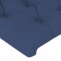 vidaXL Cabecero con LED de tela azul 183x16x118/128 cm vidaXL Cabecero con LED de tela azul 183x16x118/128 cm