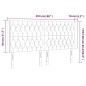 vidaXL Cabecero con LED de terciopelo gris claro 203x16x118/128 cm vidaXL Cabecero con LED de terciopelo gris claro 203x16x118/128 cm