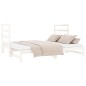vidaXL Sofá cama extraíble madera maciza de pino blanco 2x(90x190) cm vidaXL Sofá cama extraíble madera maciza de pino blanco 2x(90x190) cm