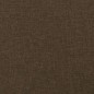 vidaXL Estructura de cama con cabecero de tela marrón oscuro 80x200 cm vidaXL Estructura de cama con cabecero de tela marrón oscuro 80x200 cm