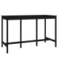vidaXL Set de bar 9 piezas madera maciza de pino negro vidaXL Set de bar 9 piezas madera maciza de pino negro