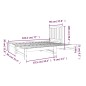 vidaXL Sofá cama extraíble madera maciza de pino gris 2x(90x190) cm vidaXL Sofá cama extraíble madera maciza de pino gris 2x(90x190) cm