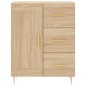 vidaXL Aparador alto madera contrachapada color roble 69,5x34x180 cm vidaXL Aparador alto madera contrachapada color roble 69,5x34x180 cm