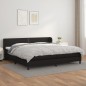 vidaXL Cama box spring con colchón cuero sintético negro 200x200 cm vidaXL Cama box spring con colchón cuero sintético negro 200x200 cm