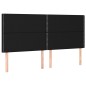 vidaXL Cama box spring con colchón tela negro 200x200 cm vidaXL Cama box spring con colchón tela negro 200x200 cm
