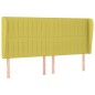 vidaXL Cama box spring con colchón tela verde 200x200 cm vidaXL Cama box spring con colchón tela verde 200x200 cm