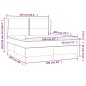 vidaXL Cama box spring con colchón cuero sintético crema 160x200 cm vidaXL Cama box spring con colchón cuero sintético crema 160x200 cm